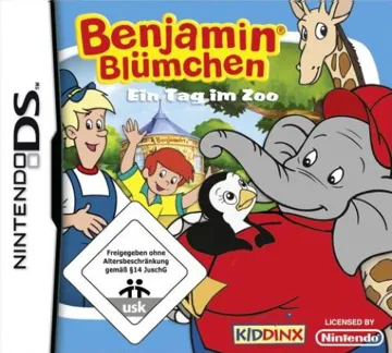 Benjamin Bluemchen - Ein Tag im Zoo (Germany) box cover front